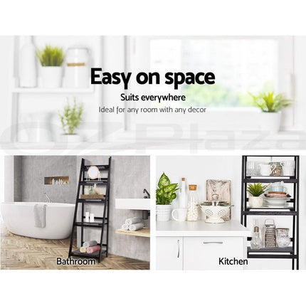 Artiss Bookshelf Corner Shelf 5 Tiers - ZANE Coffee.
