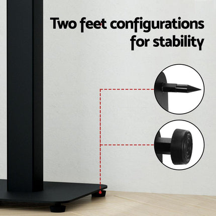 Alpha Speaker Stand 70-117cm Adjustable Height 2pcs.