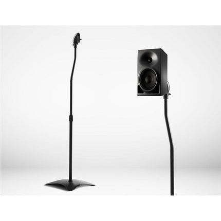 Alpha Speaker Stand 75-112cm Adjustable Height Surround Sound Studio Home 2pcs.