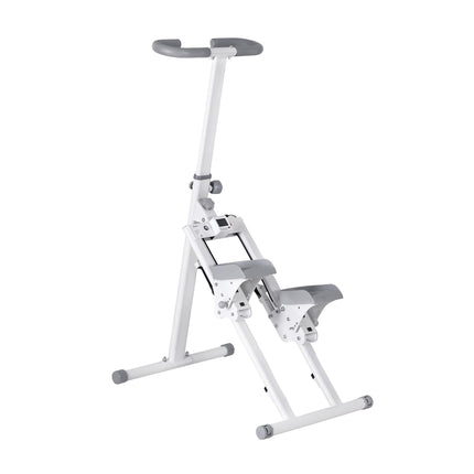 Everfit Step Machine Stair Climber for Home Gym Exercise Foldable LED Display Adjustable Handlebar.