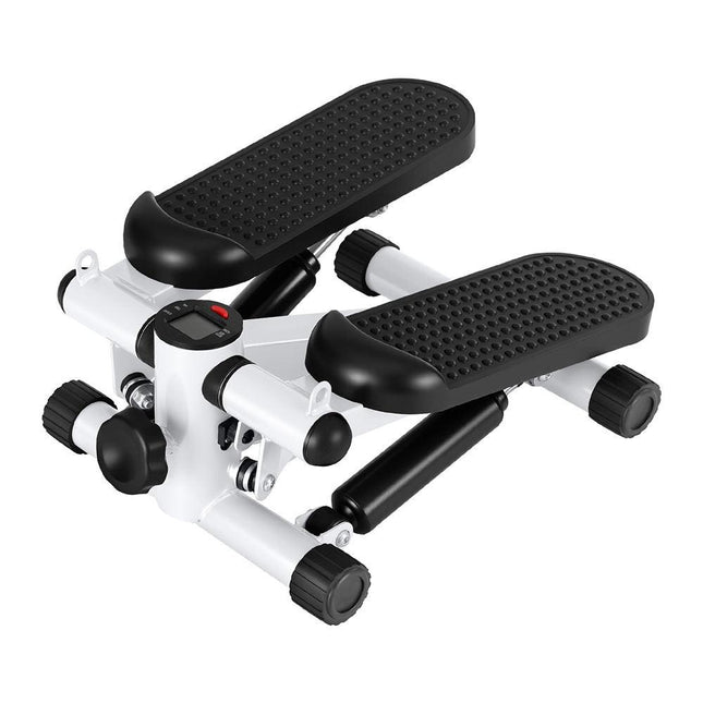 Everfit Mini Stepper with Resistance Rope Aerobic for Exercise Compact Home Workout White.
