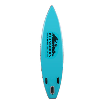 Weisshorn Stand Up Paddle Board 10.5ft Inflatable SUP Surfboard Paddleboard Kayak Surf Green.
