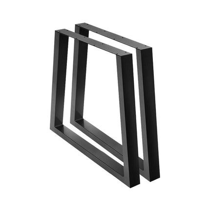 Artiss Metal Table Legs DIY Trapezoid 65X90CM Set of 2.
