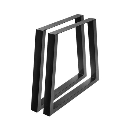 Artiss Metal Table Legs DIY Trapezoid 65X90CM Set of 2.