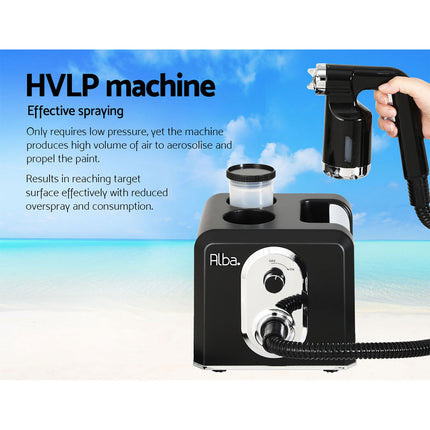 Alba. Spray Tan Machine Tent Sunless Spray Gun HVLP System Professional.