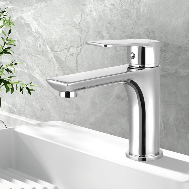 Cefito Bathroom Basin Mixer Tap Brass Faucet Vanity Laundry Sink Chrome.