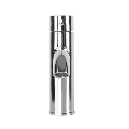Cefito Bathroom Basin Mixer Tap Round Brass Faucet Vanity Laundry Chrome.