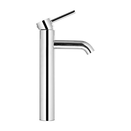 Cefito Bathroom Basin Mixer Tap Round Tall Faucet Vanity Laundry Chrome.