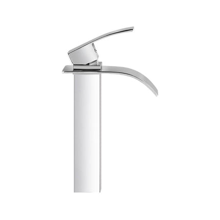Cefito Bathroom Basin Mixer Tap Thin Tall Faucet Vanity Laundry Black.