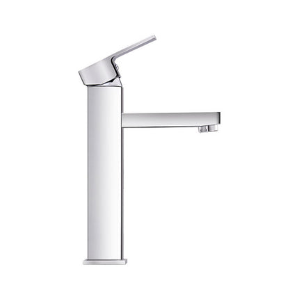 Cefito Bathroom Basin Mixer Tap Square Tall Faucet Vanity Laundry Chrome.