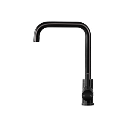 Cefito Kitchen Mixer Tap Mixer Rectangle Sink Faucet Basin Laundry Black.