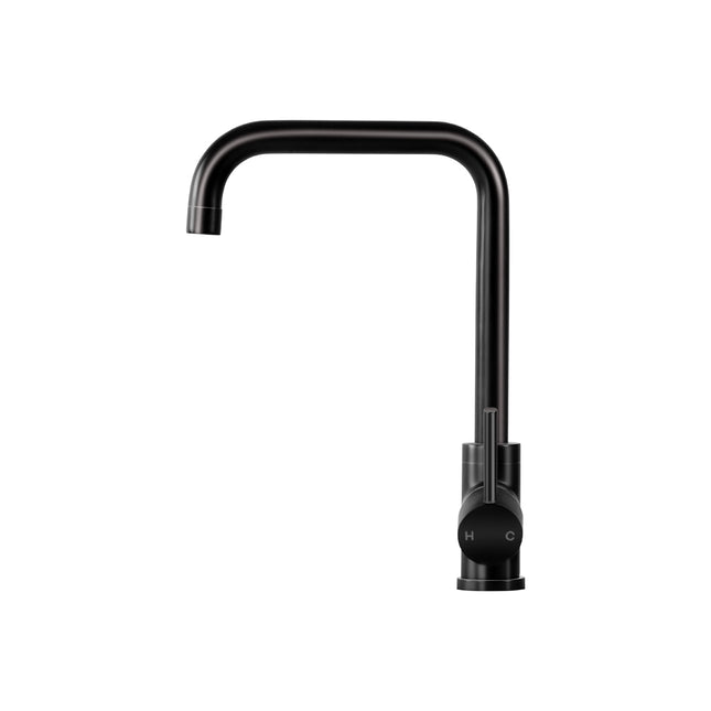 Cefito Kitchen Mixer Tap Mixer Rectangle Sink Faucet Basin Laundry Black.