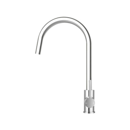 Cefito Kitchen Mixer Tap Mixer Round Sink Faucet Basin Laundry Chrome.