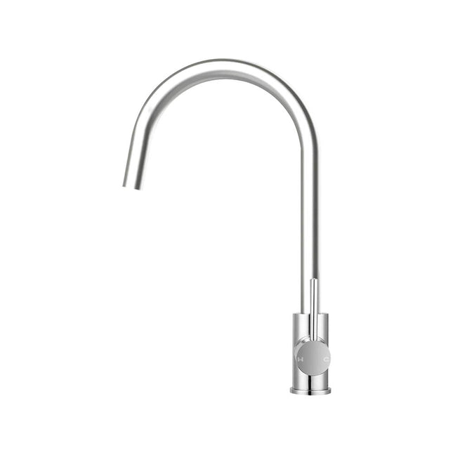 Cefito Kitchen Mixer Tap Mixer Round Sink Faucet Basin Laundry Chrome.