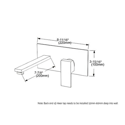 Cefito Bathroom Basin Mixer Tap Separate Faucet Vanity Laundry Black.