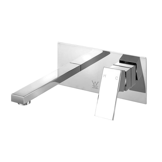Cefito Bathroom Basin Mixer Tap Separate Faucet Vanity Laundry Chrome.