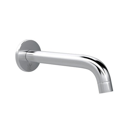 Cefito Bathroom Mixer Spout Wall Bath Tap Round Shower Bathtub Chrome.