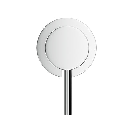 Cefito Basin Twin Tap Wall Round Brass Faucet Shower Bathtub Chrome.