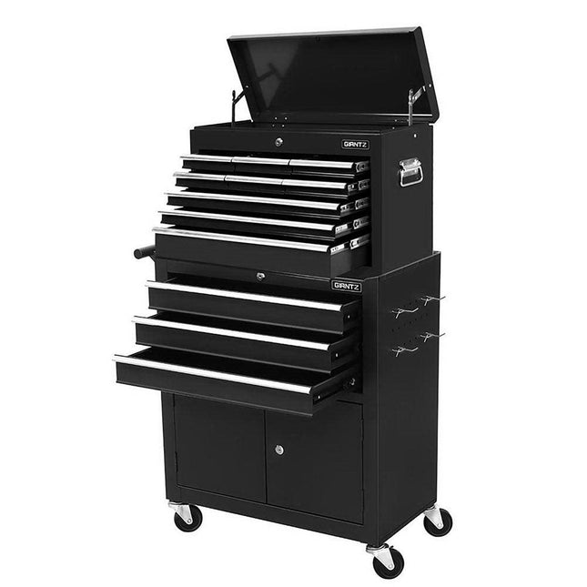 Giantz Tool Chest Trolley 12 Drawers Storage Cabinet Toolbox.