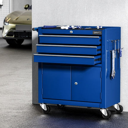 Giantz 3 Drawer Tool Box Cabinet Chest Toolbox Garage Storage Organiser.