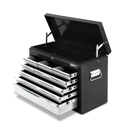 Giantz 9 Drawer Tool Box Cabinet Chest Toolbox Storage Garage Organiser Grey.
