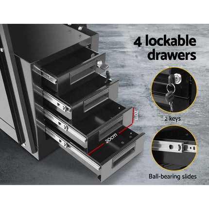 Giantz Welding Trolley Cart 4 Drawer MIG TIG ARC Welder Plasma Cutter.