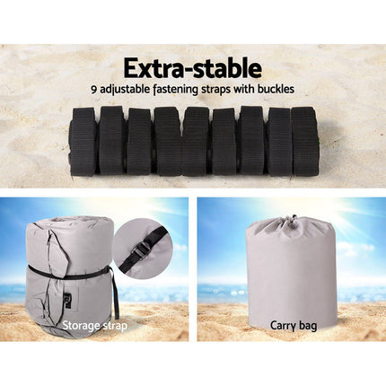 Seamanship 14- 16ft Boat Cover Trailerable Marine Grade 600D.