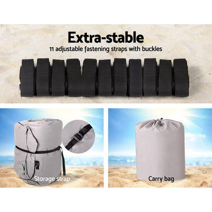 Seamanship 16-18.5ft Boat Cover Trailerable Marine Grade 600D.