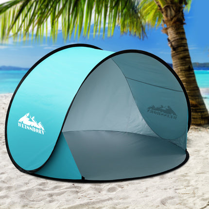 Weisshorn Pop Up Beach Tent Camping Portable Sun Shade Shelter Fishing.