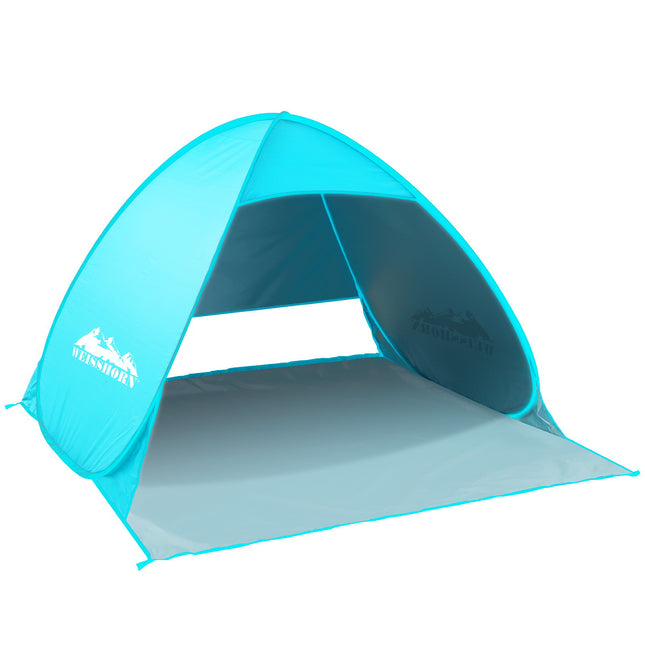 Weisshorn Pop Up Beach Tent Camping Hiking 3 Person Sun Shade Fishing Shelter.