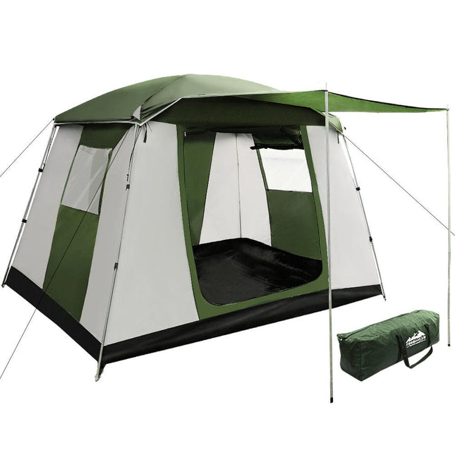Weisshorn Family Camping Tent 6 Person Hiking Beach Tents Dome Shelter.