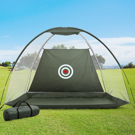 Everfit 3M Golf Practice Net Portable Training Aid Driving Target Tent Green.