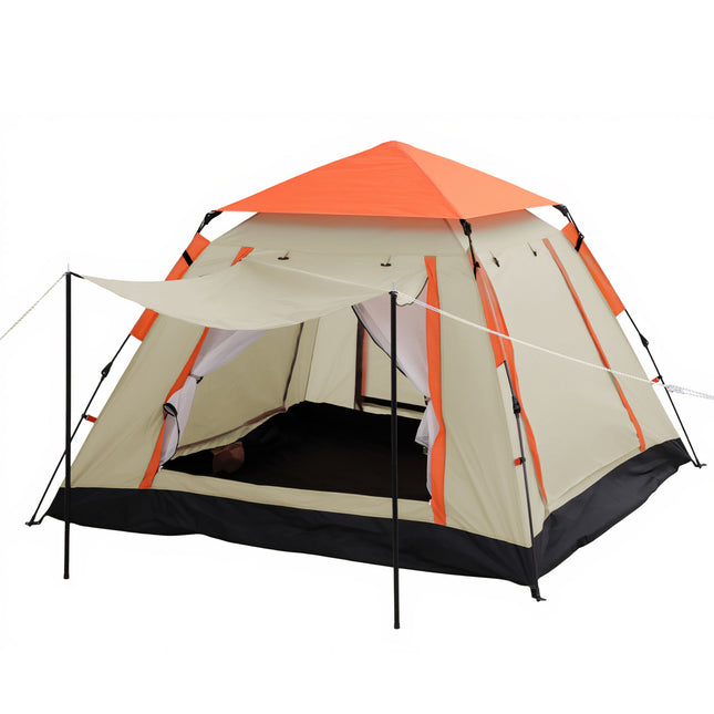 Weisshorn Pop Up Camping Tent 3-4 Person Automatic Tent Instant Setup Waterproof.