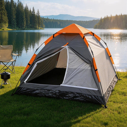 Weisshorn 2 Person Instant Pop Up Camping Tent Automatic Waterproof Hiking Beach.