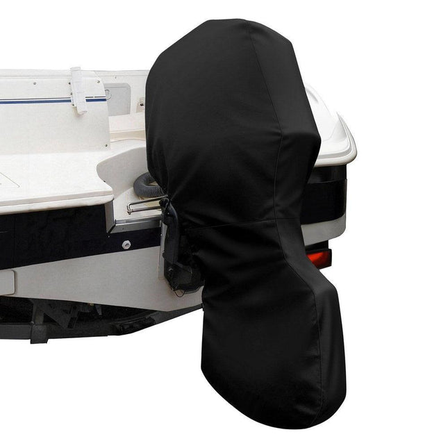 Seamanship Full Outboard Boat Motor Engine Cover Dust Rain Protection 100hp -150hp 600D Black.