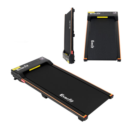 Everfit 3 in 1 Walking Pad Treadmill 12% Incline Under Desk Treadmills for Home Gym With 38cm Wide Belt.