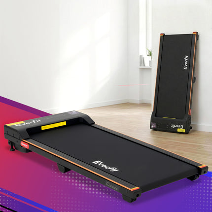 Everfit 3 in 1 Walking Pad Treadmill 12% Incline Under Desk Treadmills for Home Gym With 38cm Wide Belt.