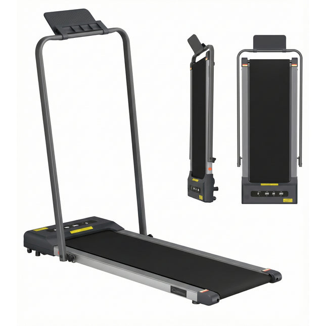Everfit Treadmill Electric Walking Pad Under Desk Home Gym Fitness 380mm Grey.