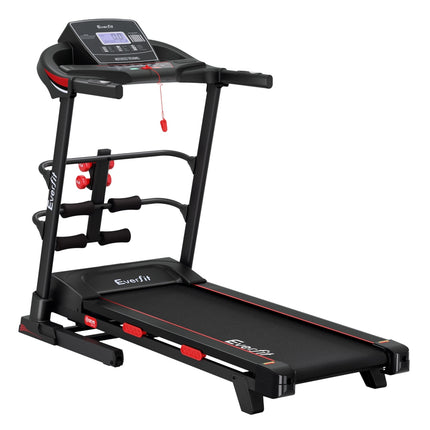 Everfit Treadmill Electric Home Gym Fitness Exercise Machine w/ Sit Up Bar 420mm.