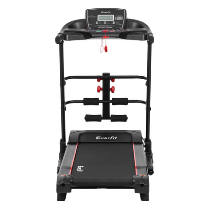 Everfit Treadmill Electric Home Gym Fitness Exercise Machine w/ Sit Up Bar 420mm.