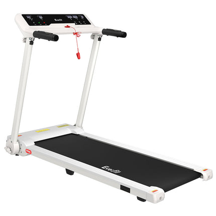 Everfit Treadmill Electric Home Gym Fitness Exercise Knob Foldable 450mm White.