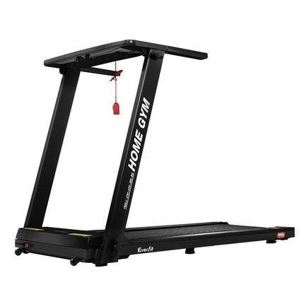 Everfit Treadmill Electric Home Gym Fitness Exercise Fully Foldable 420mm Black.