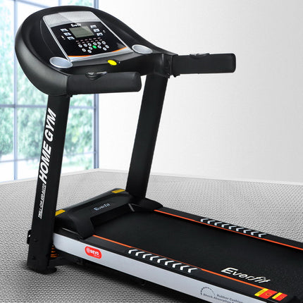 Everfit Treadmill Electric Auto Incline Home Gym Fitness Exercise Machine 450mm.