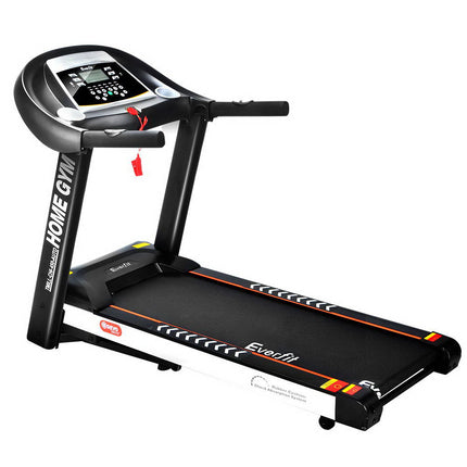 Everfit Treadmill Electric Auto Incline Home Gym Fitness Exercise Machine 450mm.