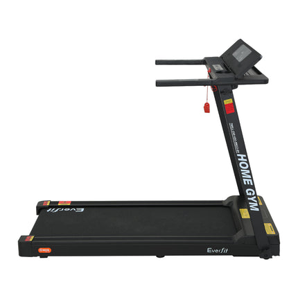 Everfit Treadmill Electric Home Gym Fitness Exercise Fully Foldable 450mm Black.