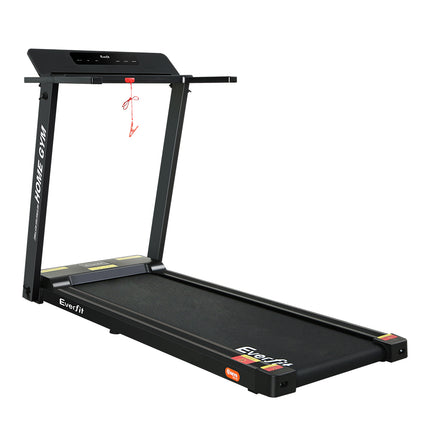Everfit Treadmill Electric Home Gym Fitness Exercise Fully Foldable 450mm Black.