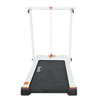 Everfit Treadmill Electric Home Gym Fitness Exercise Fully Foldable 450mm White.