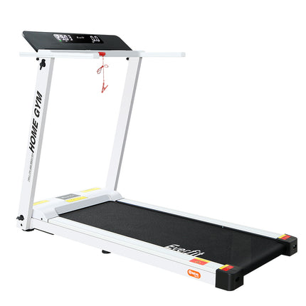 Everfit Treadmill Electric Home Gym Fitness Exercise Fully Foldable 450mm White.