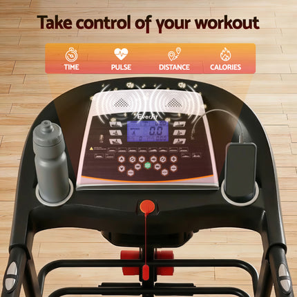 Everfit Treadmill Electric Home Gym Fitness Exercise Machine w/ Massager 450mm.
