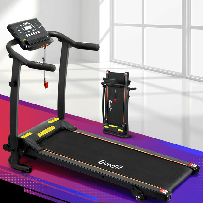 Everfit Treadmill Electric Home Gym Fitness Exercise Machine Foldable 370mm.